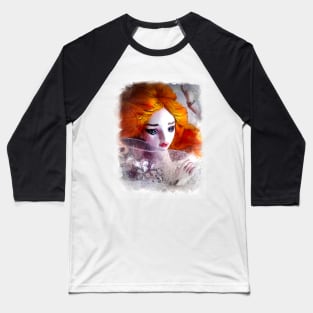 Fire angel fairy Baseball T-Shirt